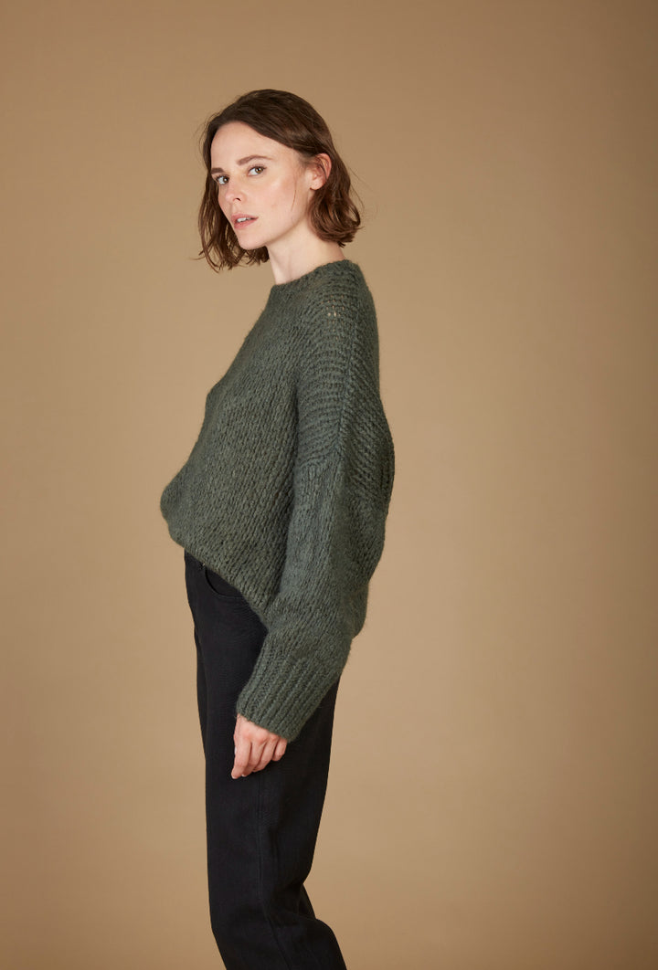 PALAZZO – Oversize-Strickpullover mit Mohair