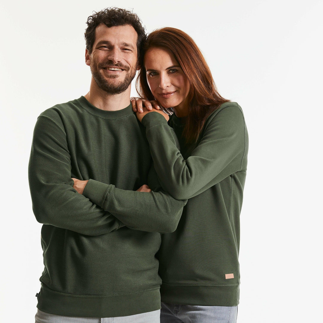 Sweatshirt, unisex, Pure Organic Reversible