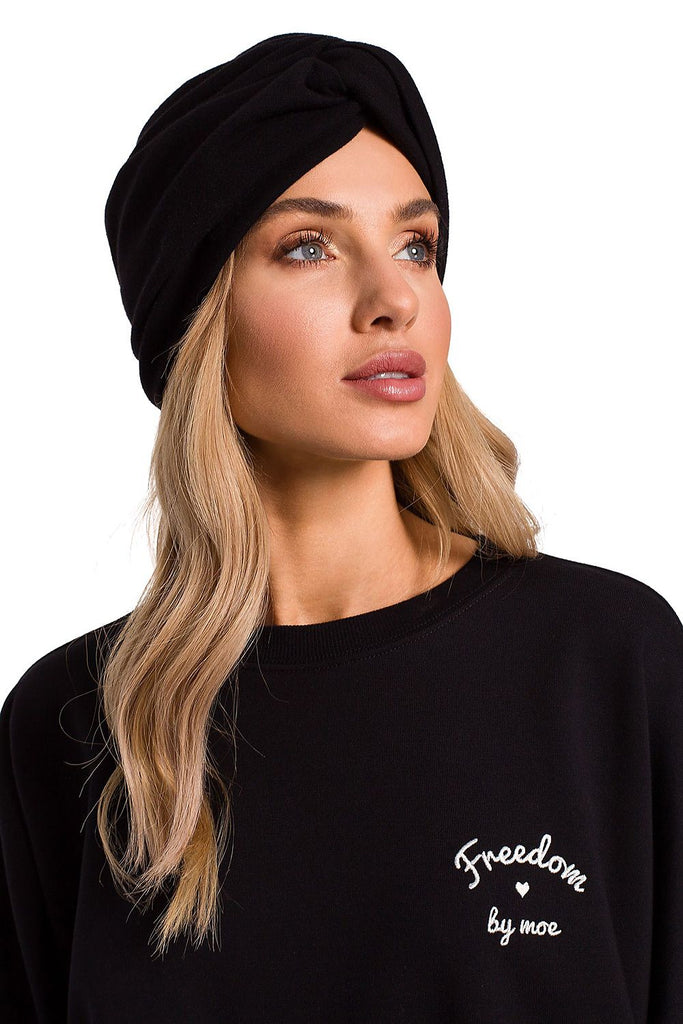 Turban Haarband für Damen schwarz